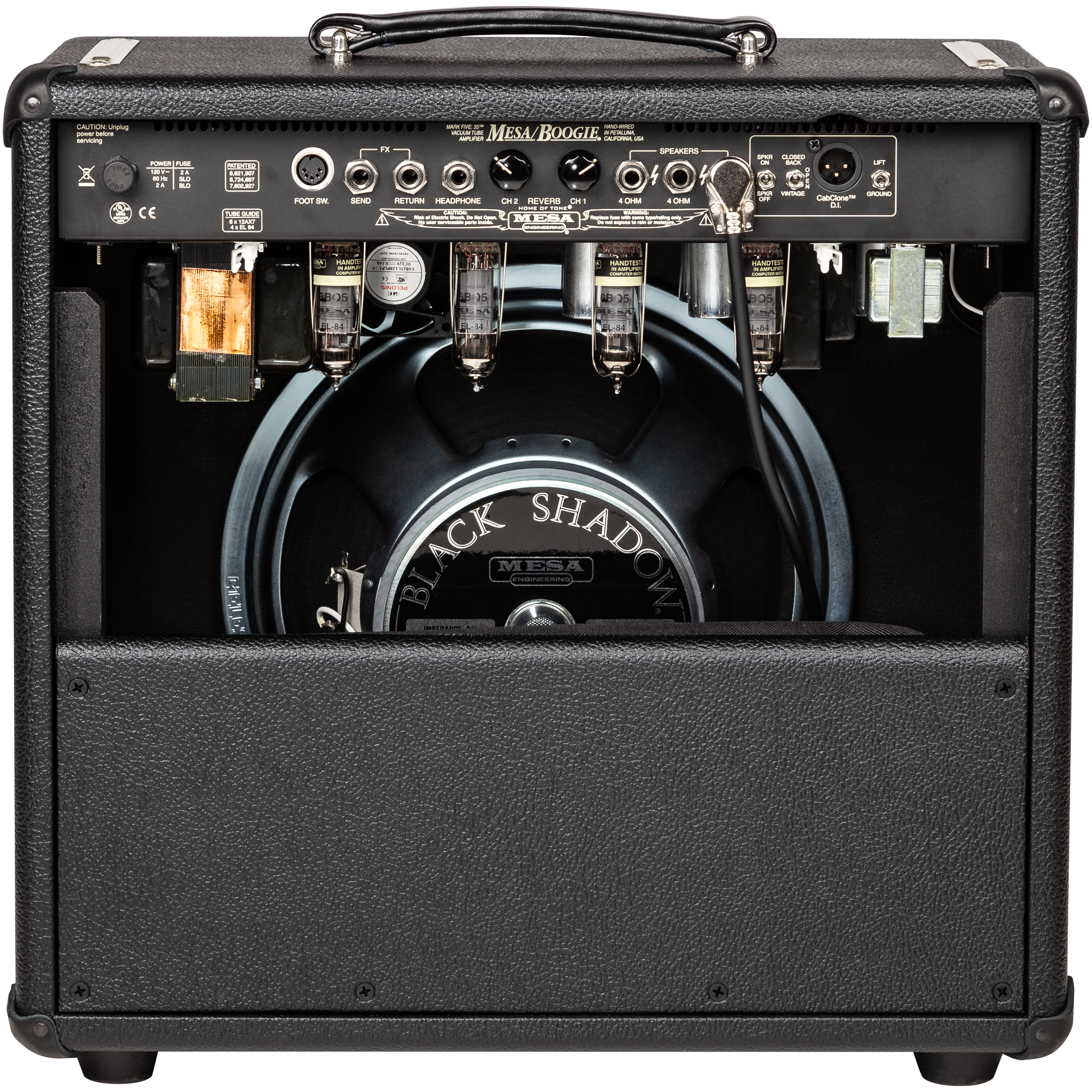 Mesa Boogie Mark Five 35 1x12 combo amplifier black with EL84 power tubes