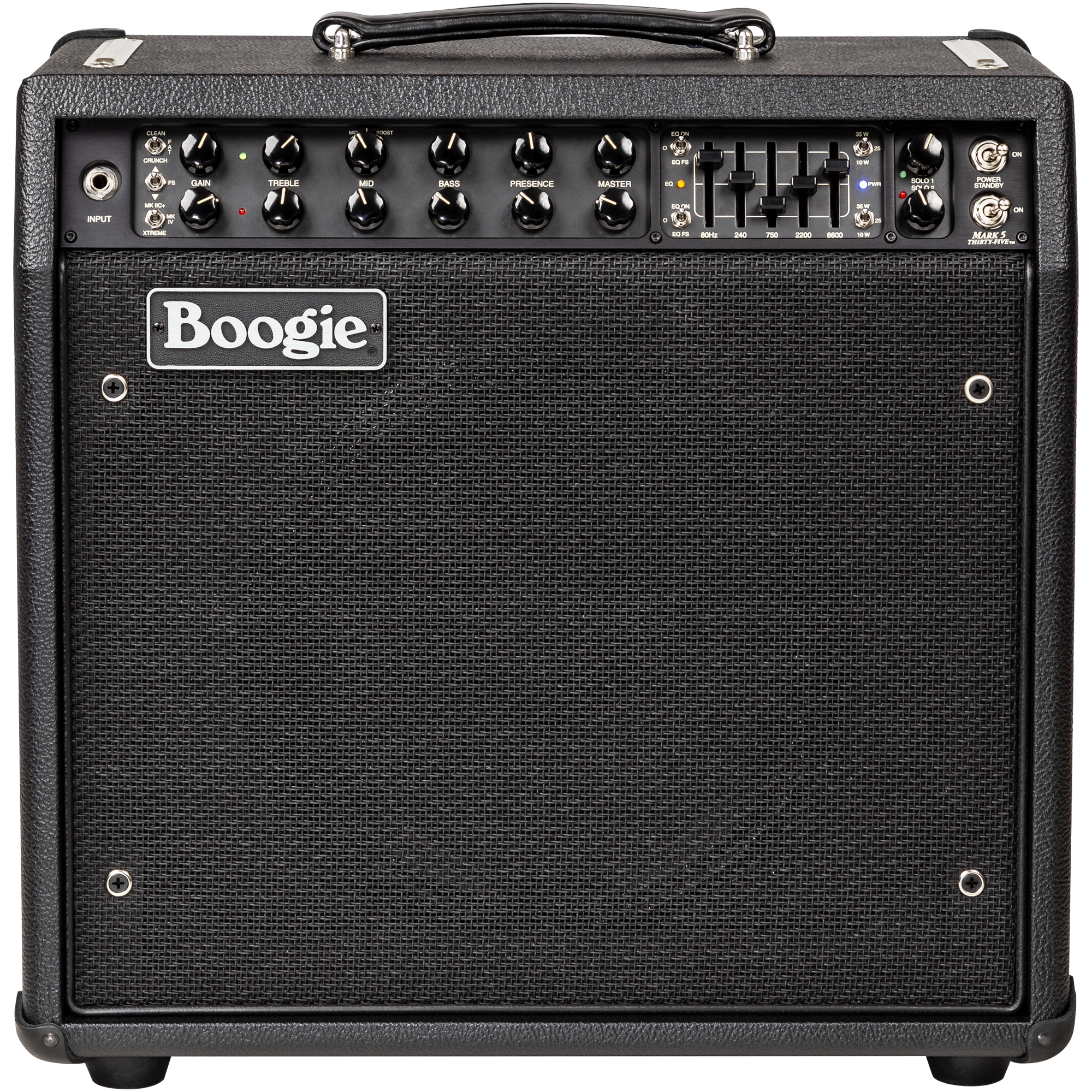 Mesa Boogie Mark Five 35 1x12 combo amplifier black with parametric EQ section