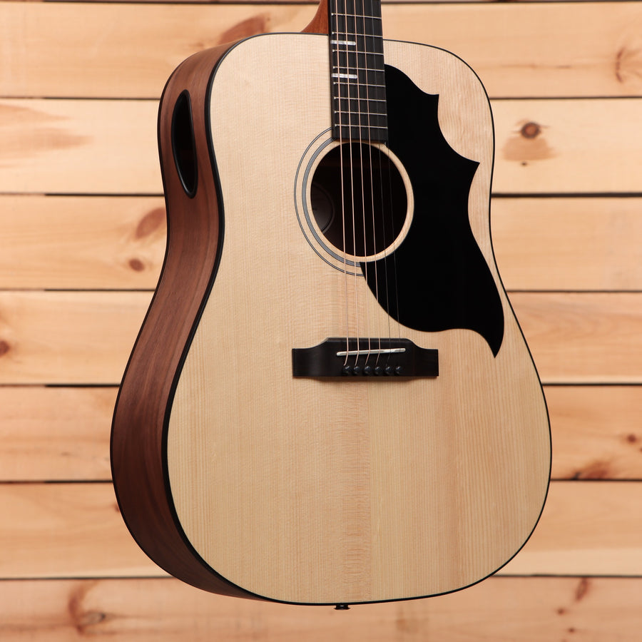 Gibson G-Bird dreadnought acoustic guitar natural finish with dark mahogany back and sides