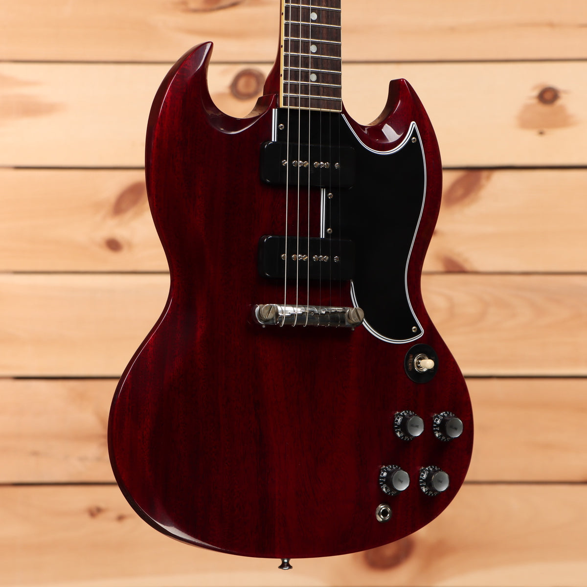 ギター Gibson Custom Shop 1963 SG Special VOS Gibson Custom Shop 1963 SG Special Reissue Lightning Bar VOS