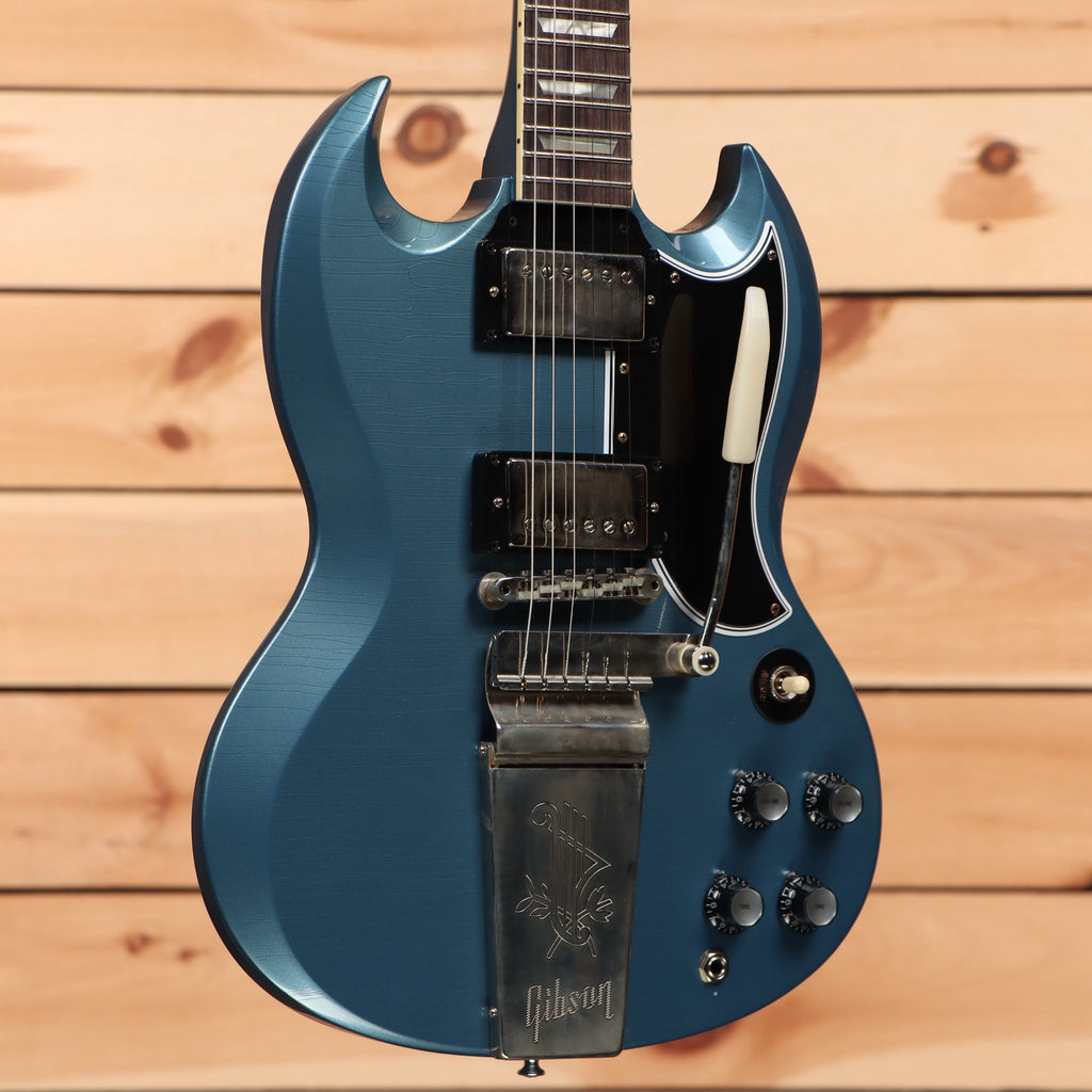 Gibson 1964 SG Standard Reissue with Maestro Ultra Light Aged - Pelham Blue