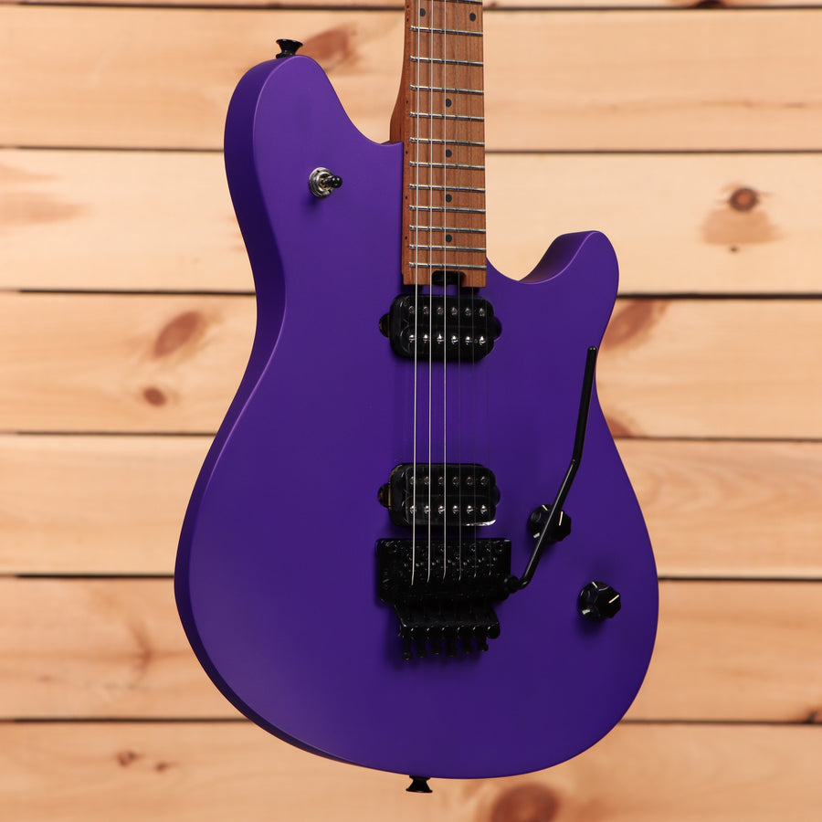 EVH Wolfgang Standard electric guitar Royalty Purple with black humbucker pickups