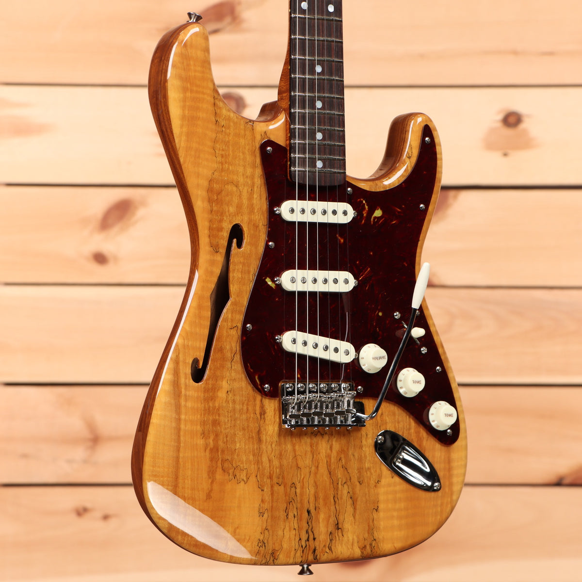 Fender Custom Shop Artisan Spalted Stratocaster - Aged Natural