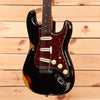 Fender Custom Shop Limited 1961 Stratocaster Heavy Relic - Aged Black Over 3 Color Sunburst