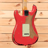 Fender Custom Shop Michael Landau 1963 Stratocaster Relic - Fiesta Red Over 3 Color Sunburst