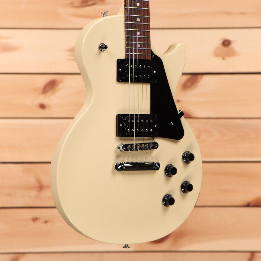 Gibson Les Paul Modern Lite electric guitar TV Wheat with black humbucker pickups and dark rosewood fretboard