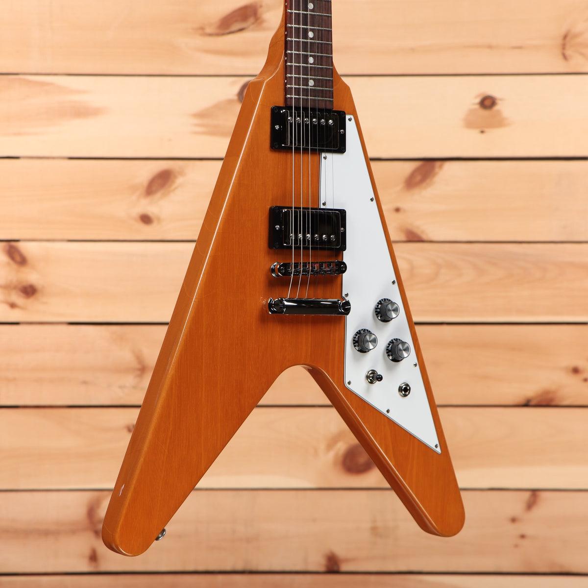 Gibson Flying V - Aged Antique Natural – Righteous Guitars