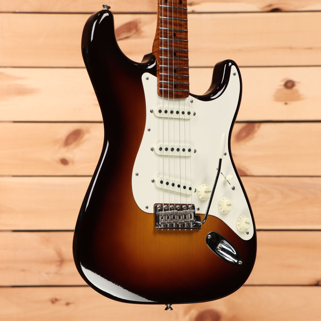 Fender Custom Shop Limited Roasted 1950s Stratocaster Closet Classic - Wide Fade Aged Chocolate 2-Tone Sunburst