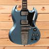 Gibson 1964 SG Standard with Maestro Vibrola Ultra Light Aged - Pelham Blue