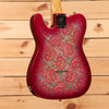 Fender Custom Shop Vintage Custom 1968 Paisley Telecaster NOS - Aged Pink Paisley
