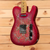 Fender Custom Shop Vintage Custom 1968 Paisley Telecaster NOS - Aged Pink Paisley