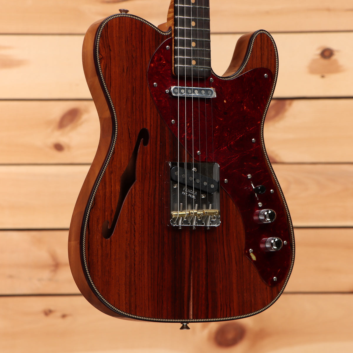Fender Custom Shop Artisan Cocobolo Thinline Telecaster - Aged