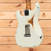 Fender Custom Shop Limited Dealer Select 1960 Stratocaster Relic - Olympic White over 3 Color Sunburst