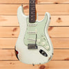 Fender Custom Shop Limited Dealer Select 1960 Stratocaster Relic - Olympic White over 3 Color Sunburst