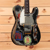 Fender Custom Shop Limited Paul Waller Masterbuilt Joe Strummer Telecaster - Aged Black over 3 Color Sunburst