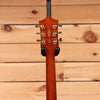 Gretsch Limited Electromatic Flame Okoume Broadkaster Jr. with Bigsby - Roundup Orange Stain