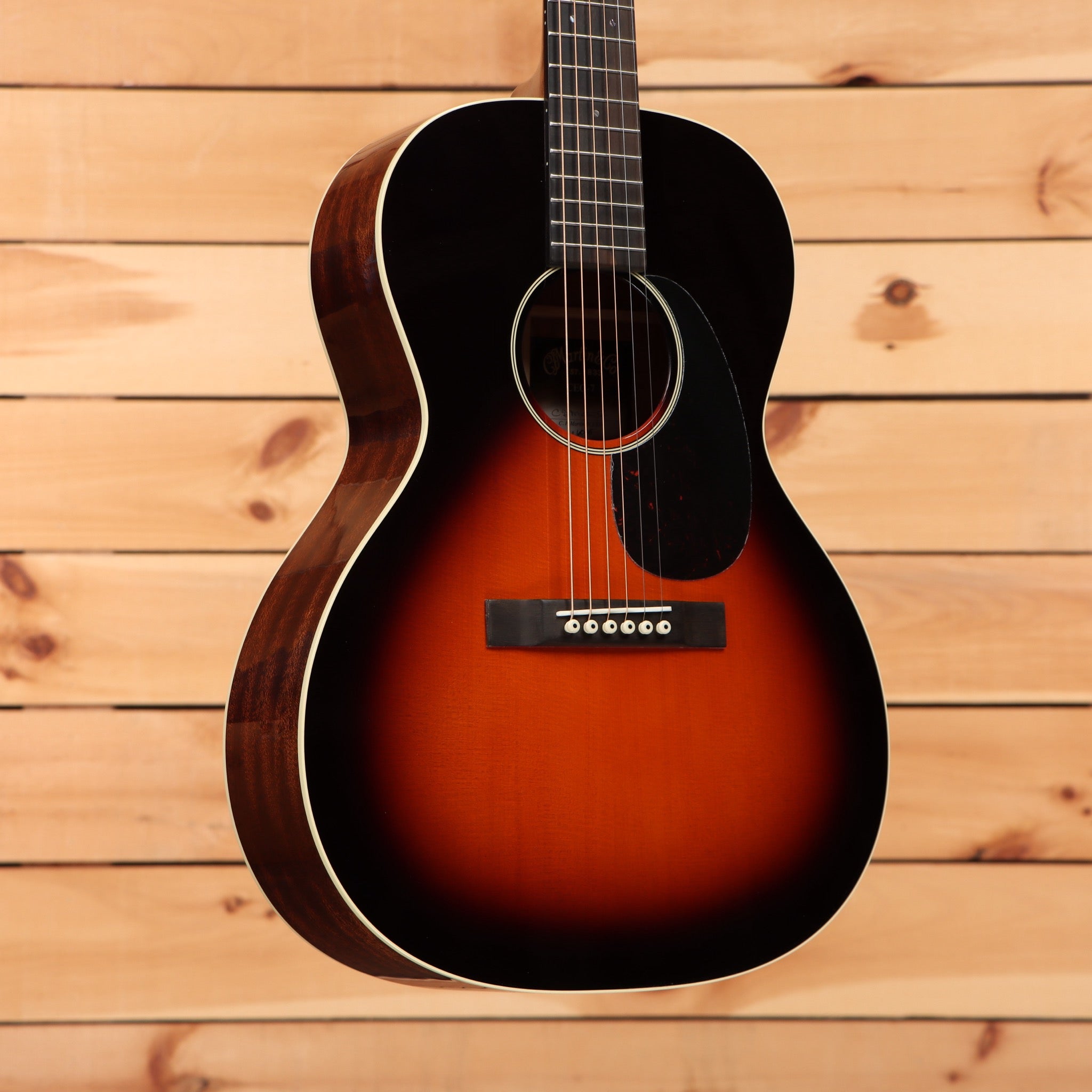 Martin CEO-7 parlor acoustic guitar Autumn Sunset Burst finish with rosewood back and sides and ebony fretboard