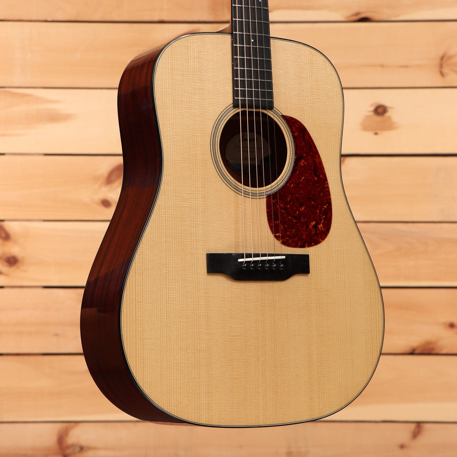 Bourgeois Touchstone D Country Boy dreadnought acoustic guitar natural finish with tortoiseshell pickguard