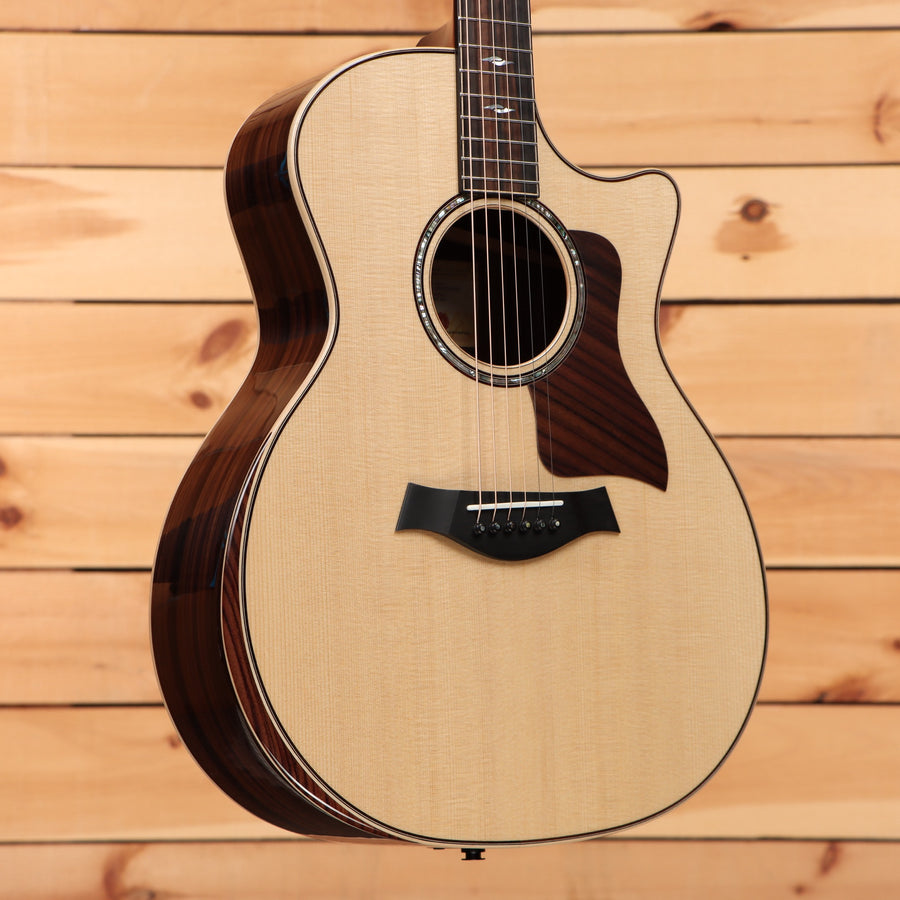 Taylor 814ce Next Generation Grand Auditorium acoustic-electric guitar Natural with venetian cutaway and rosewood back and si