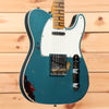 Fender Custom Shop Limited 1965 Telecaster Custom Heavy Relic - Ocean Turquoise over 3 Color Sunburst