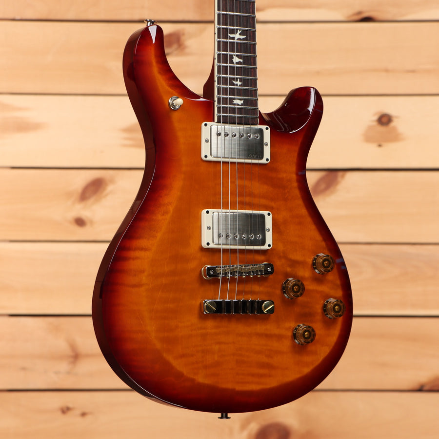 Paul Reed Smith S2 McCarty 594 electric guitar Dark Cherry Sunburst with dual humbucker pickups