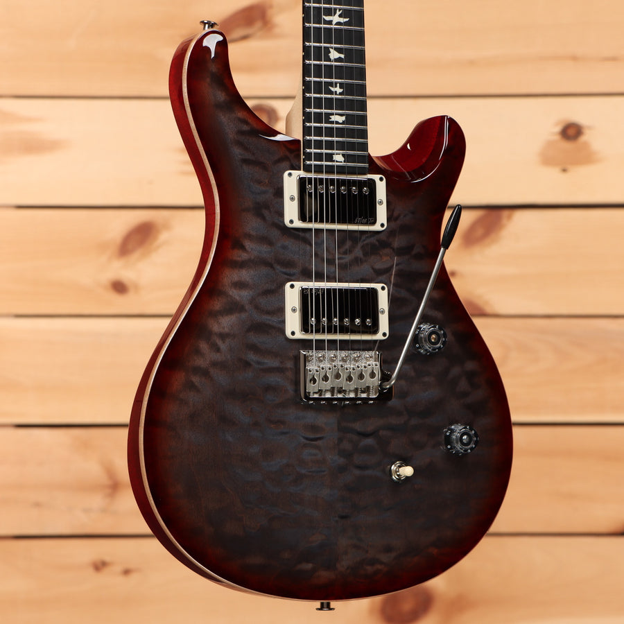 Paul Reed Smith Limited Righteous Run CE-24 electric guitar Black Cherry Burst with dual humbucker pickups