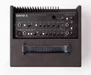 Scherler David X combo amplifier dark wood dual-channel preamp with high-voltage class-A circuitry
