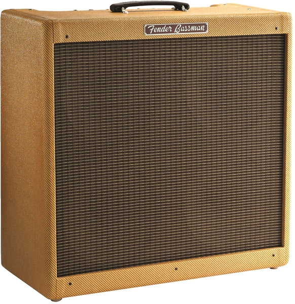 Fender 59 Bassman combo amplifier tweed finish with ribbed grille cloth