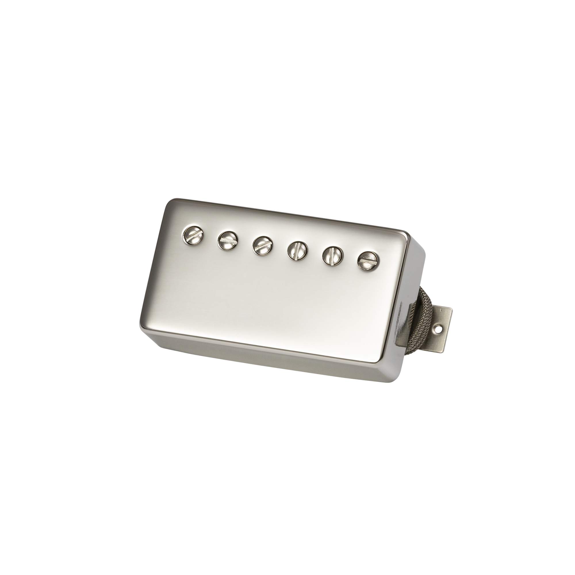 Gibson CustomBucker Underwound electric guitar pickup nickel cover with six pole pieces