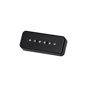 Gibson P-90DC black soapbar electric guitar pickup with dual-coil P90 design