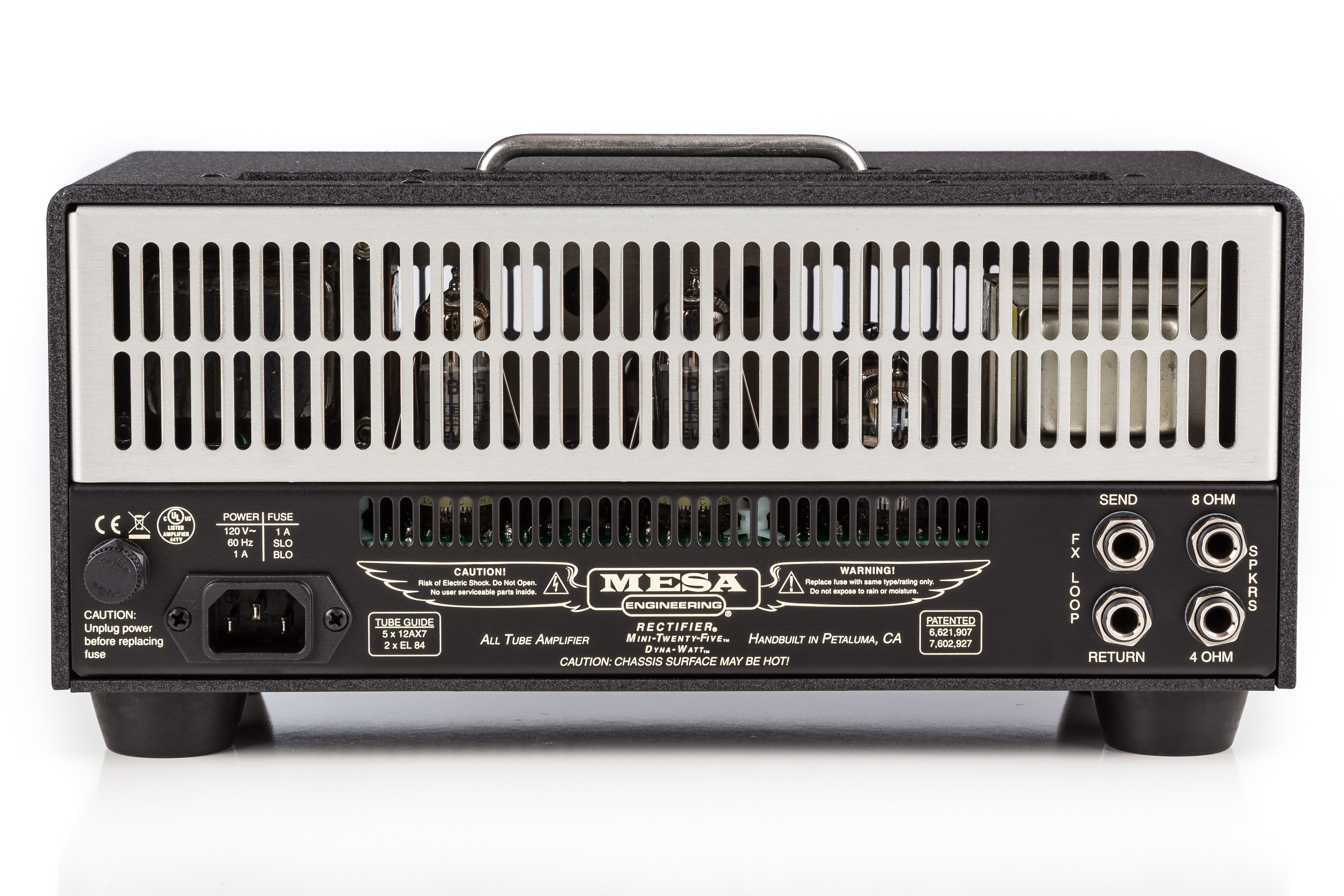 Mesa Boogie Mini Rectifier 25 tube amplifier head black tolex with EL84 power tubes
