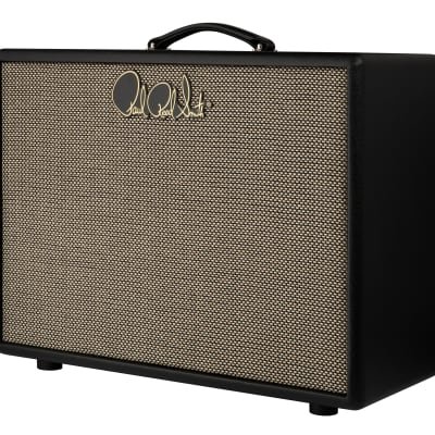 Paul Reed Smith HDRX 1x12 speaker cabinet salt and pepper finish with woven grille front