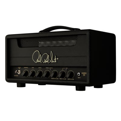 Paul Reed Smith HDRX 20-Watt Head black amplifier with signature logo and control panel