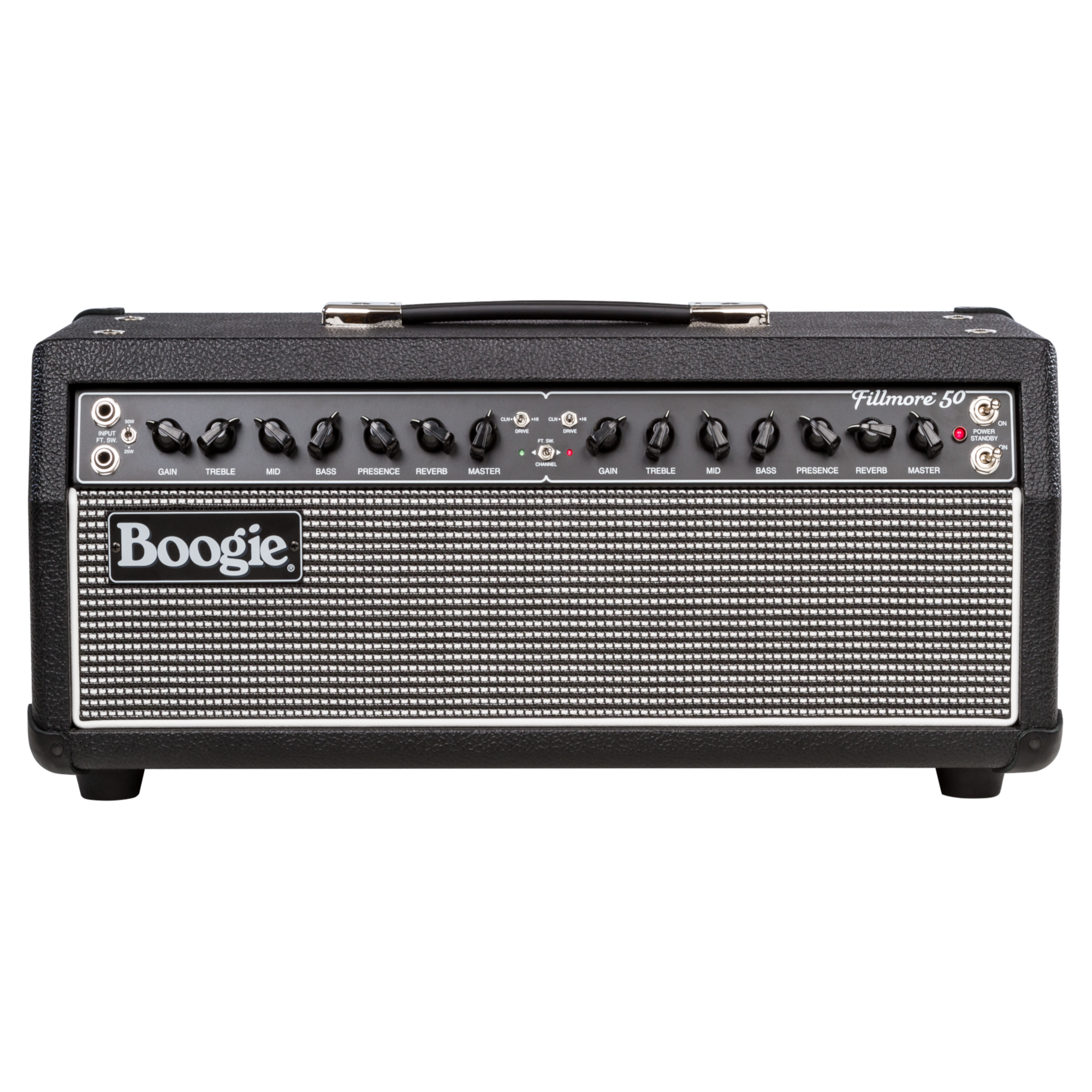 Mesa Boogie Fillmore 50 amplifier head with dual-channel EQ controls and reverb