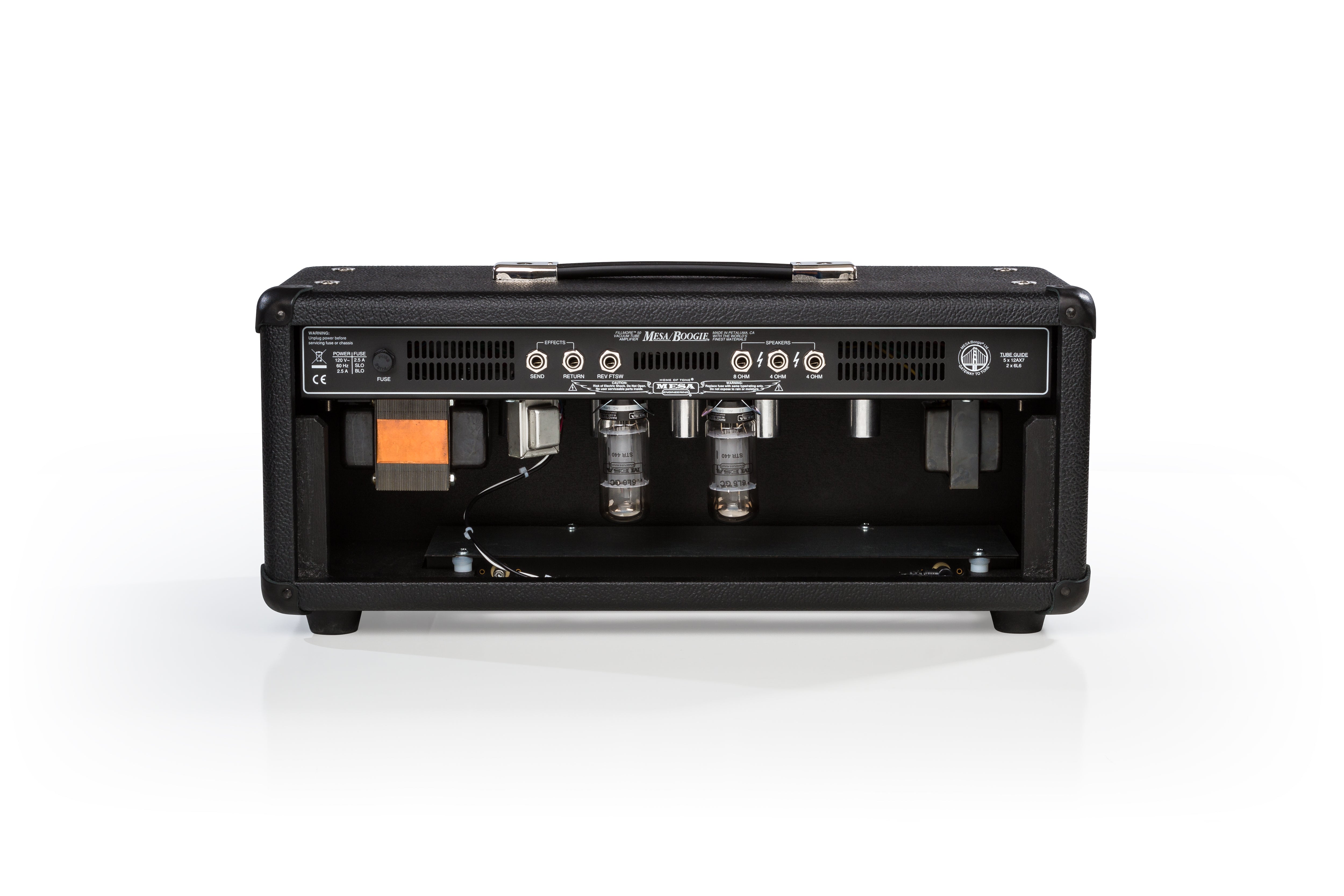 Mesa Boogie Fillmore 50 amplifier head black with dual EL84 power tubes