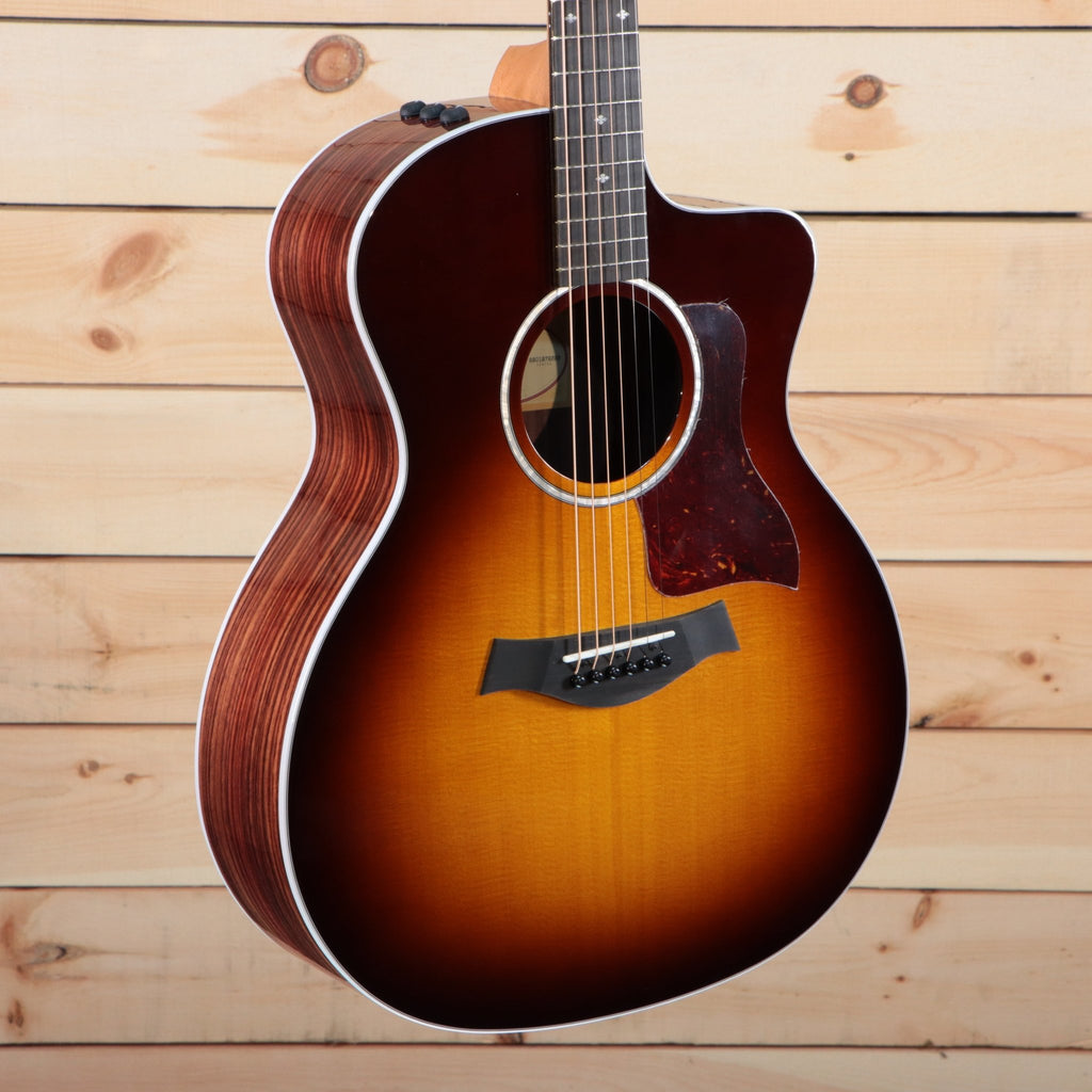 Taylor 214ce-SB DLX - Express Shipping - (T-340) Serial: 2201272395-1-Righteous Guitars
