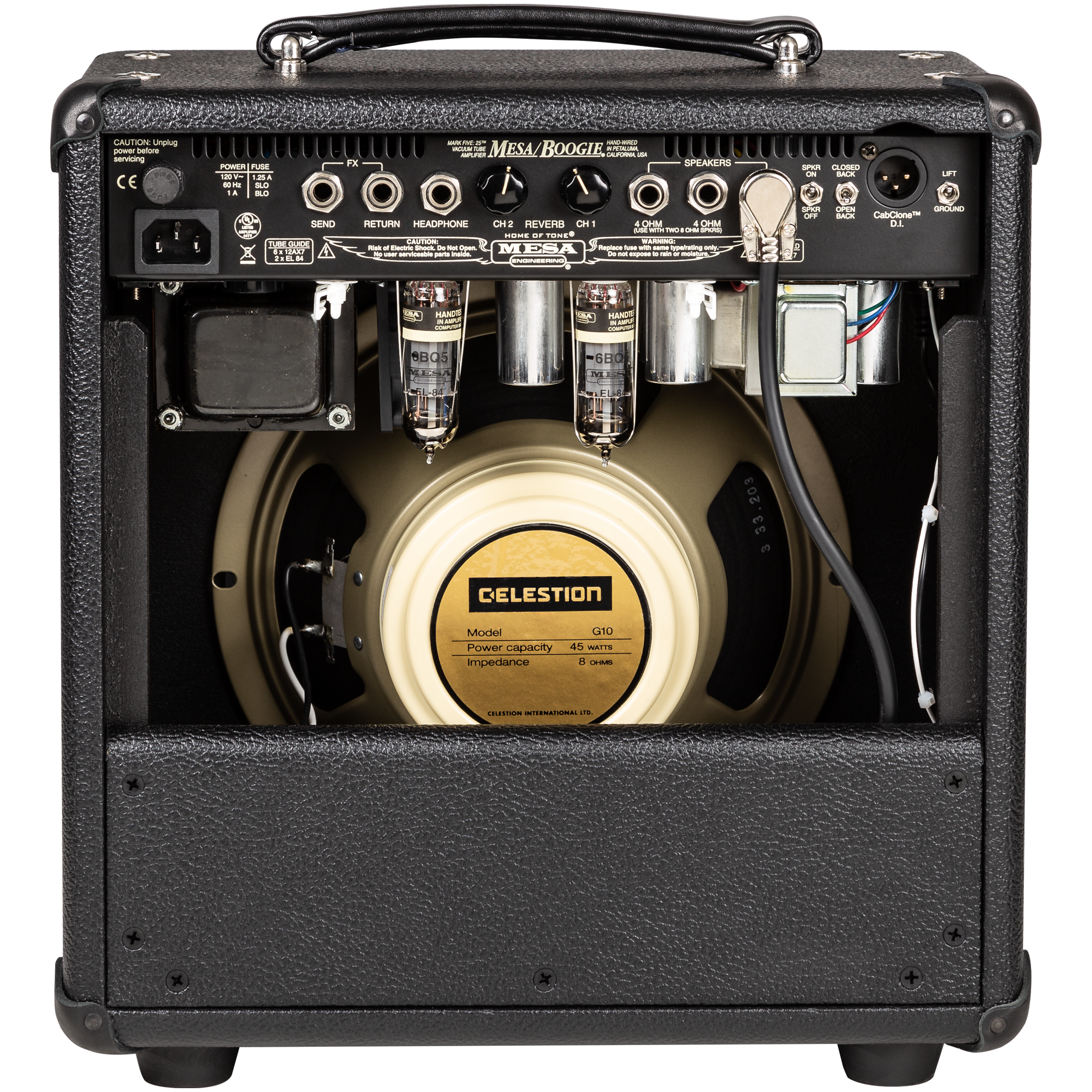 Mesa Boogie Mark Five 25 1x10 combo amplifier black bronco with Celestion speaker
