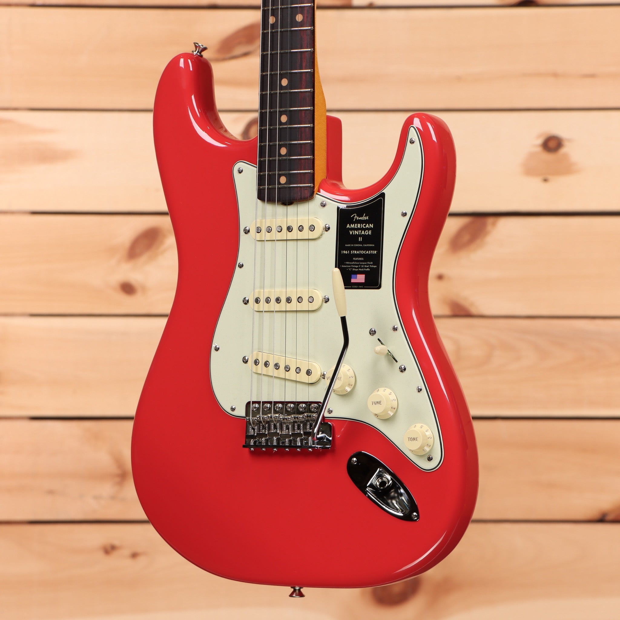 Fender American Vintage II Stratocaster - Fiesta Red – Righteous Guitars
