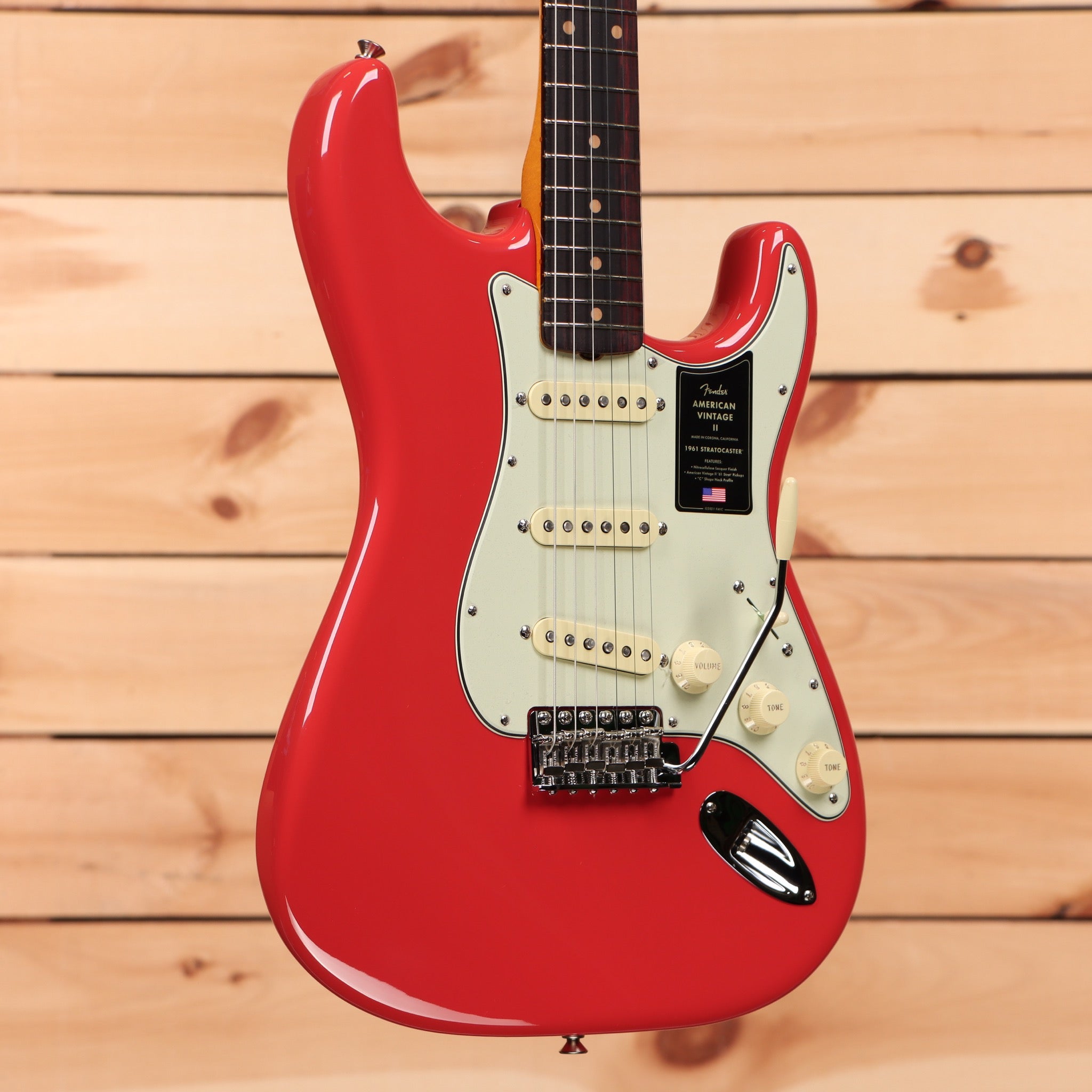 Fender American Vintage II 1961 Stratocaster - Fiesta Red – Righteous ...