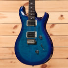 Paul Reed Smith 10th Anniversary S2 Custom 24 Lake Blue electric guitar with flamed maple top and dual humbuckers