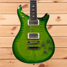 Paul Reed Smith S2 McCarty 594 10th Anniversary electric guitar Eriza Verde with flame maple top and dual humbuckers