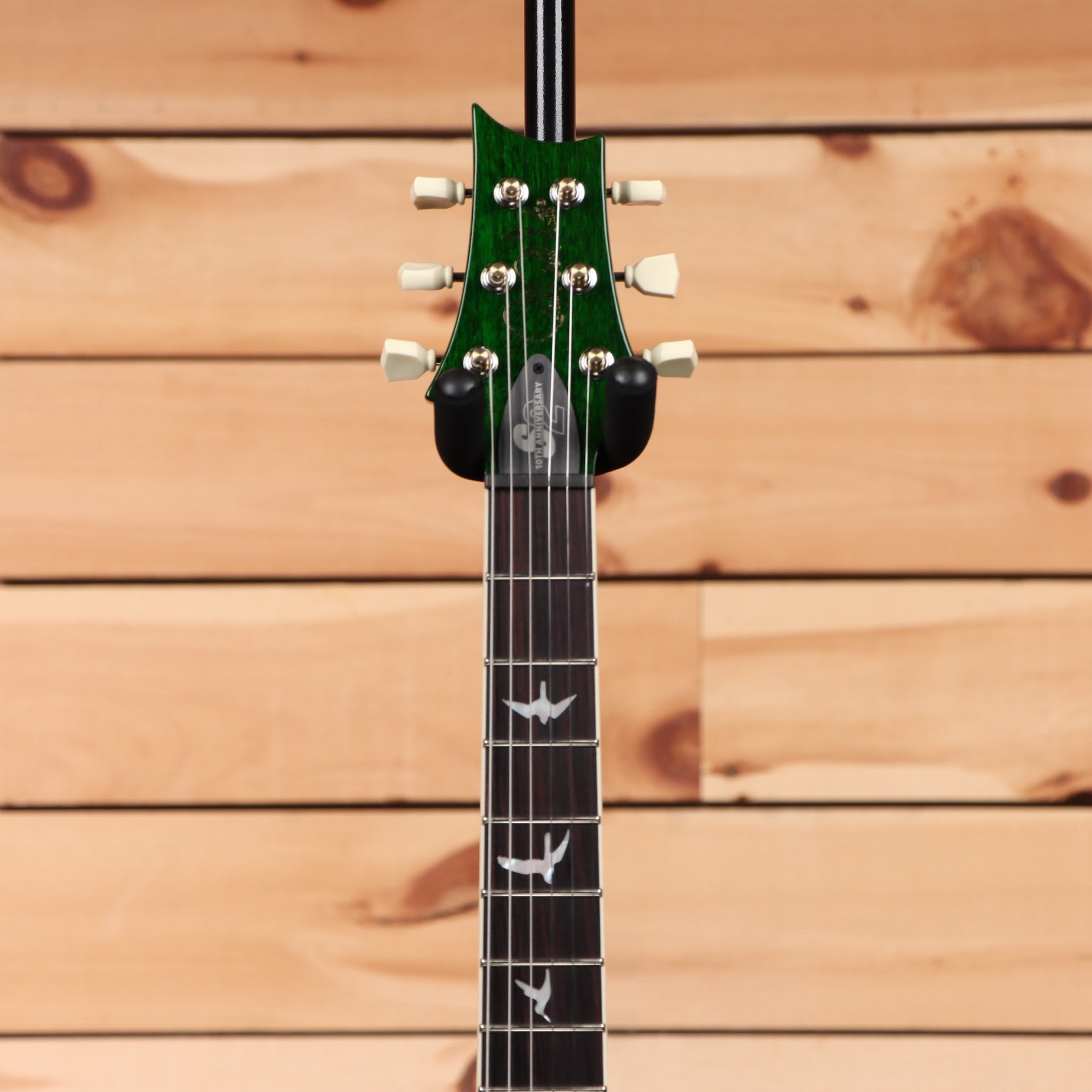 Paul Reed Smith S2 McCarty 594 10th Anniversary electric guitar Eriza Verde with bird inlays