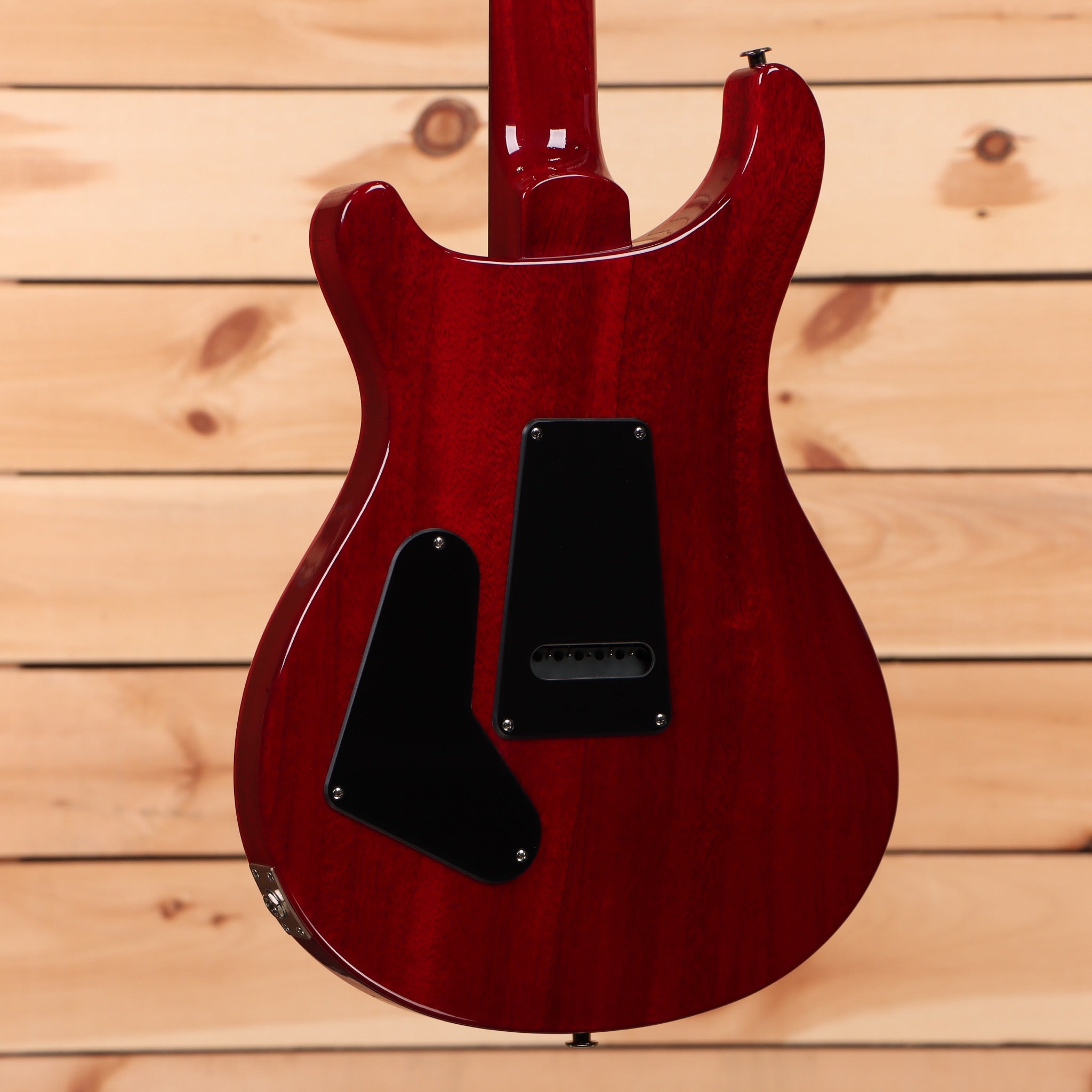 Paul Reed Smith S2 Custom 24 10th Anniversary electric guitar Bonnie Pink Cherry Burst with black pickguard and humbucker pickups