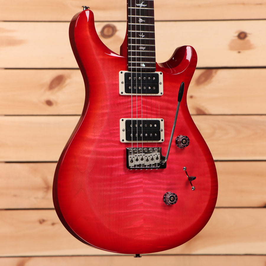 Paul Reed Smith S2 Custom 24 10th Anniversary electric guitar Bonni Pink Cherry Burst with dual humbuckers