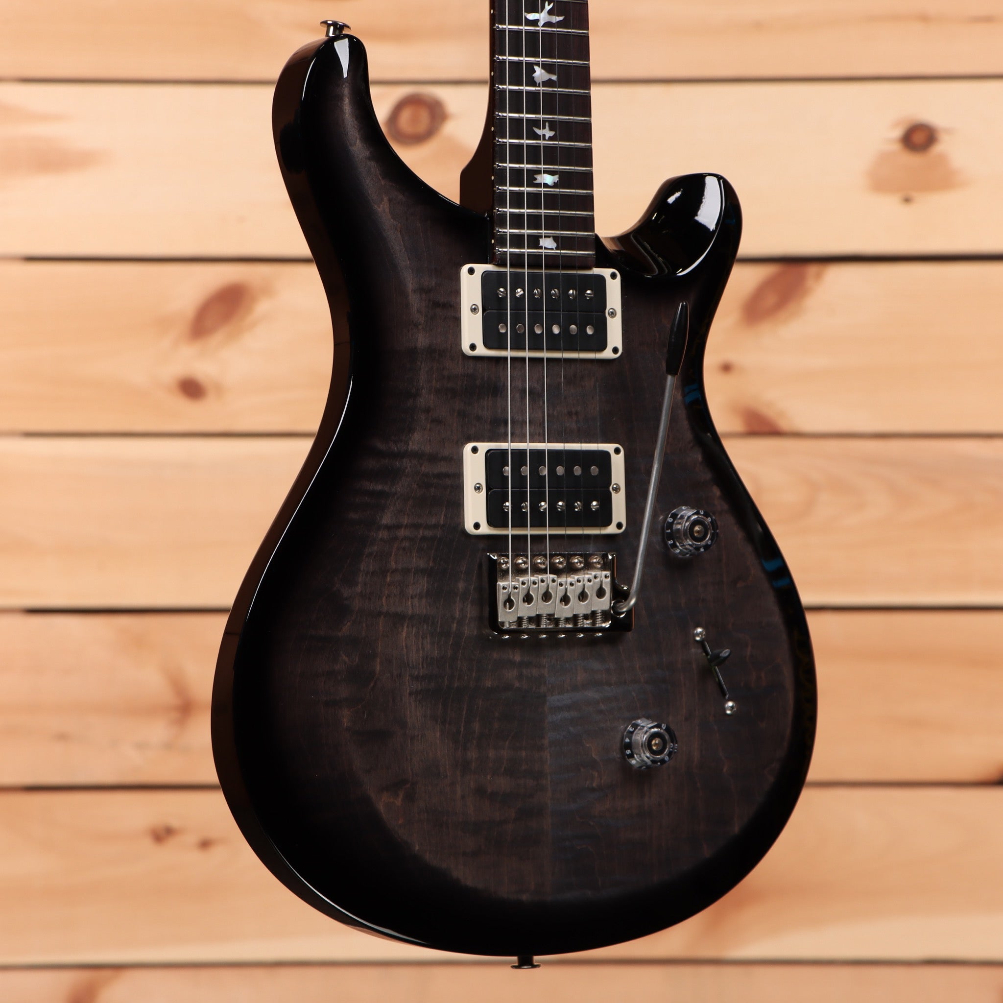 Paul Reed Smith 10th Anniversary S2 Custom 24 electric guitar faded gray black burst with dual humbuckers