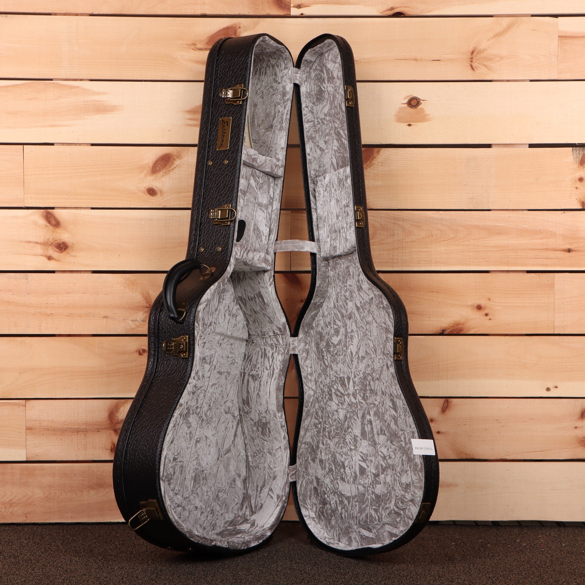 Eastman E22SS violin-style classical guitar sunburst finish gray velvet interior hard case