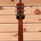 Eastman E22SS acoustic guitar sunburst finish with chrome tuning machines and black ebony buttons