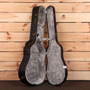 Eastman E22SS semi-hollow body electric guitar sunburst finish with gray plush interior case