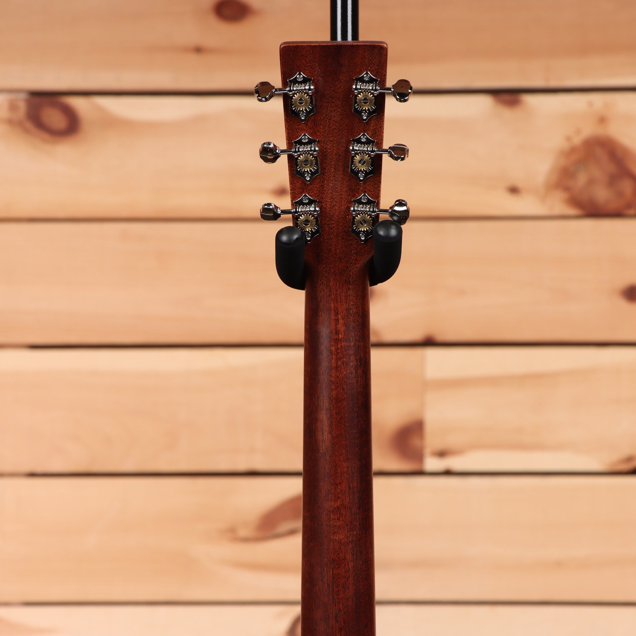 Martin OM-21 Concert acoustic guitar natural finish with ornate tuning machines