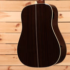 Martin HD28 Ambertone dreadnought acoustic guitar with white binding and rosewood back